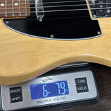 Used 2016 Fender American Standard Telecaster RW Natural on scale displaying weight.