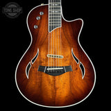 Front of Used 2015 Taylor T5Z Custom Koa.