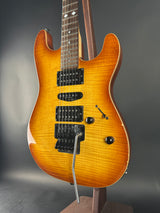 Front angle of Used Schecter Diamond Series.