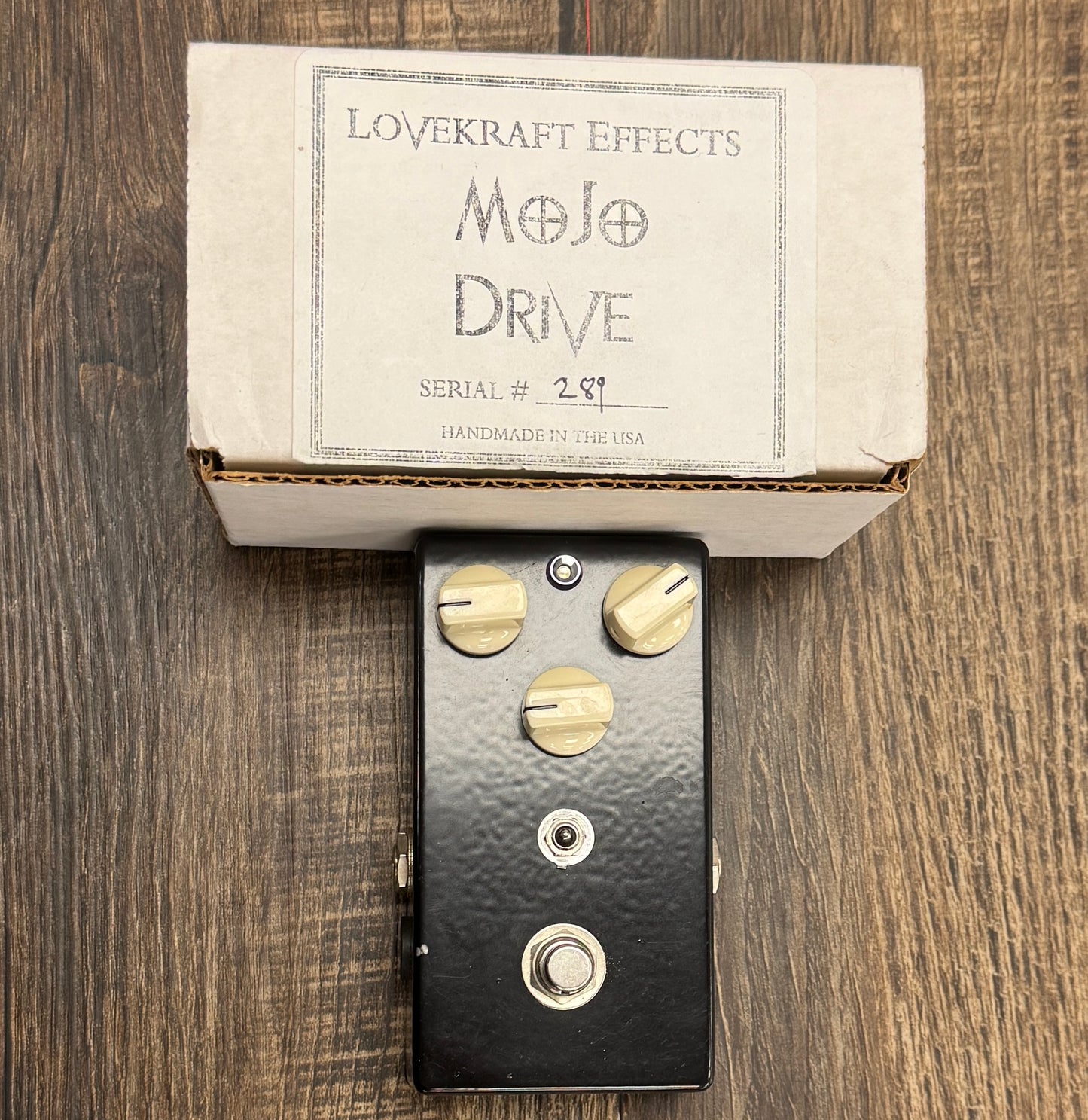 Used Love Kraft Effects Mojo Drive #289 w/Box TFW2179