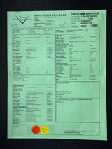 Spec sheet for Fender Custom Shop Limited Edition Roasted '54 Strat Journeyman Relic Aged Black.