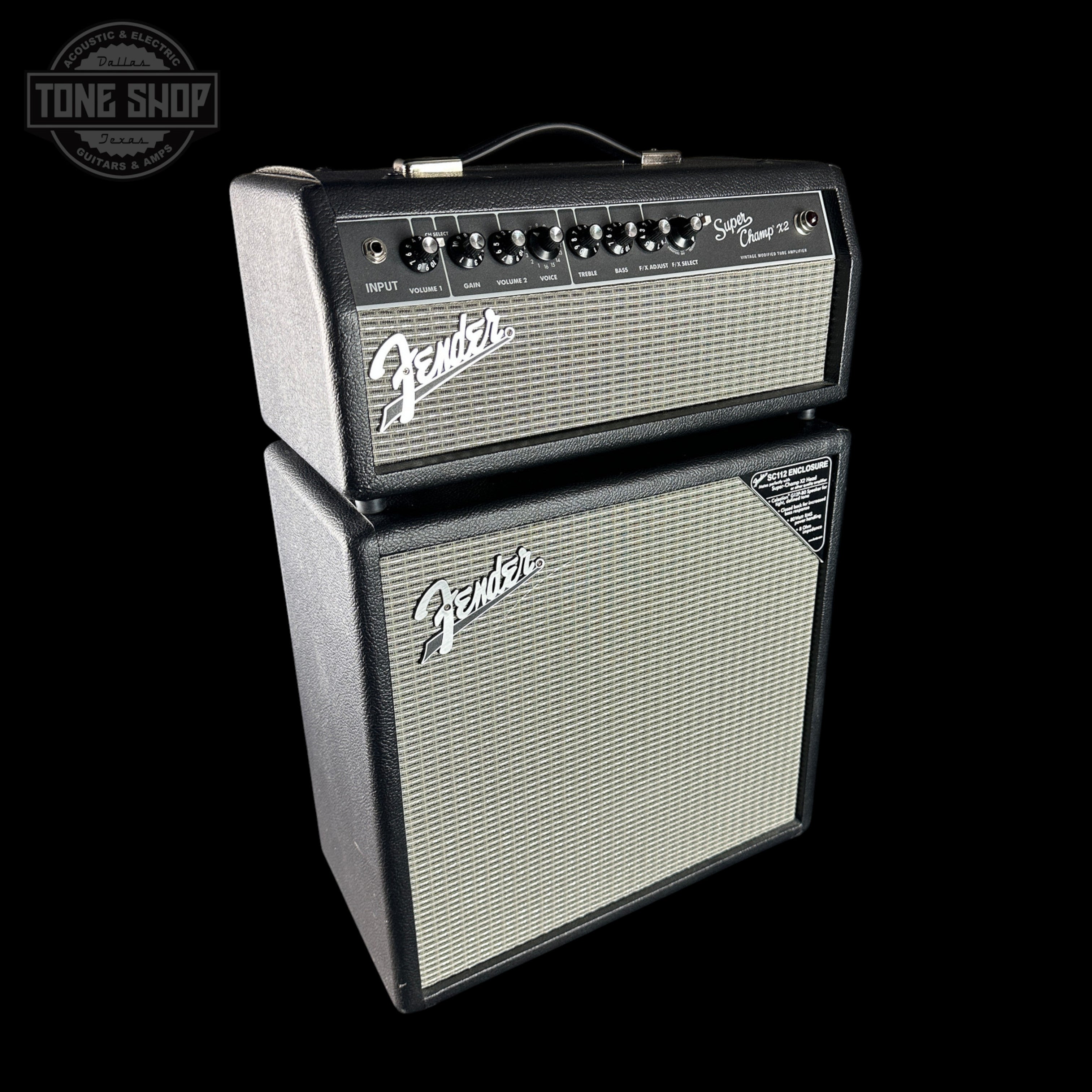 Used Fender X2 Super Champ Head w/Cabinet TSU24395 – Tone Shop Guitars