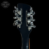 Back of headstock of Used 2024 Rickenbacker 330/12 Jetglo.