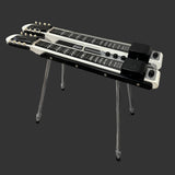 Side of Vintage 1966 National Grand Console D8 Steel Guitar w/OHSC TFW2657
