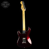 Full back of Used 2015 Fender American Standard RW Mystic Red.