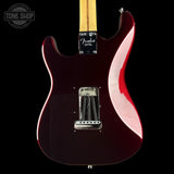 Back of Used 2015 Fender American Standard RW Mystic Red.