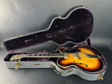 Vintage 1972 Gretsch Super Chet Sunburst in case.