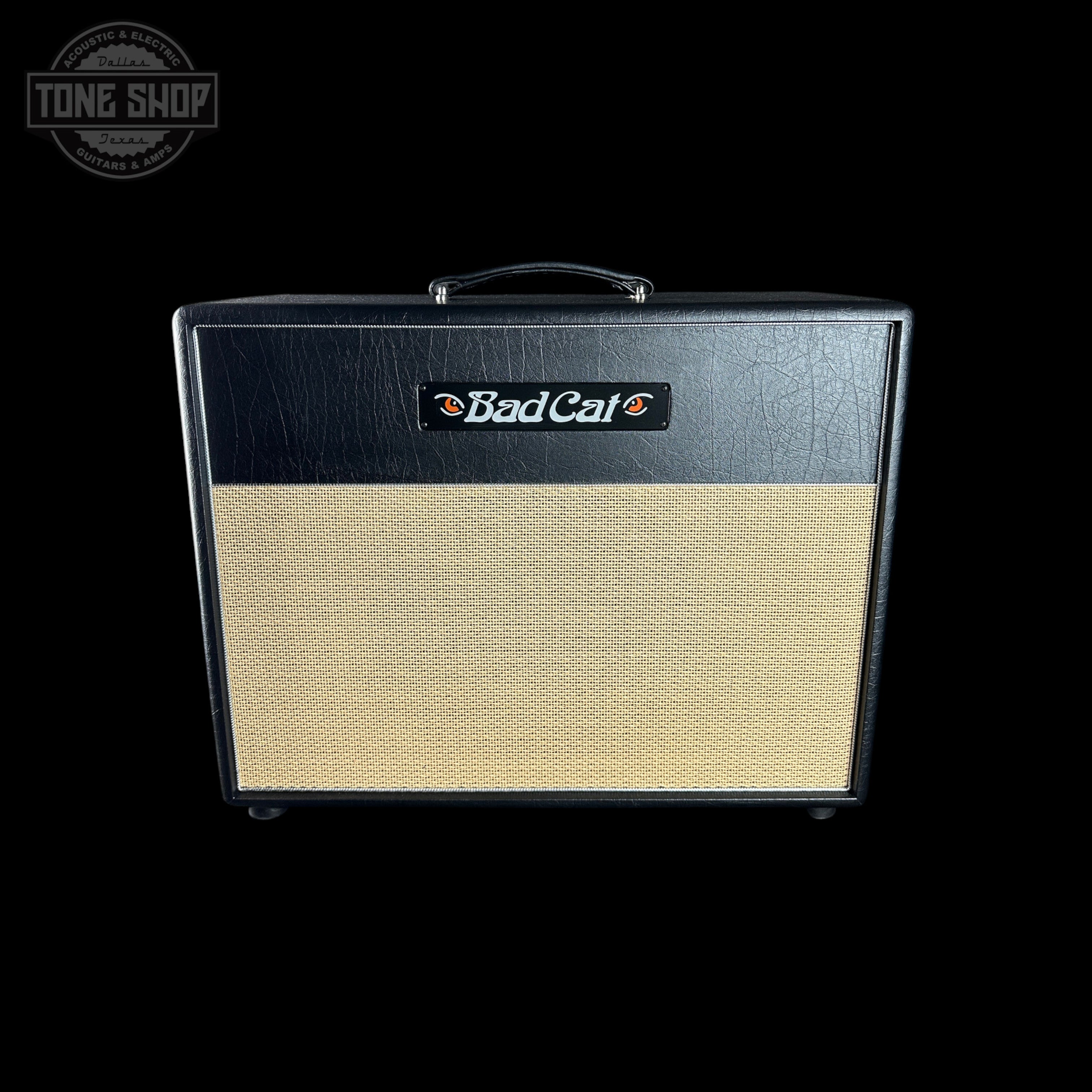 Bad Cat Custom Black / Basketweave Hot Cat 1x12 Speaker Cabinet