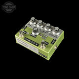 Front angle of Shin's Music Dumbloid Boost Special Green Hammer.