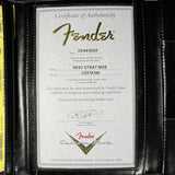 COA of Fender Custom Shop 56/63 Stratocaster NOS Arctic Pearl w/case