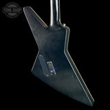Back angle of Used Epiphone Extura Prophecy Purple Tiger.