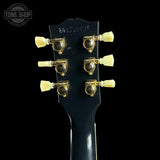Back of headstock of Used 2024 Gibson Les Paul Classic Ebony.