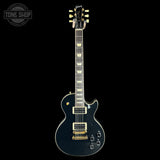 Full front of Used 2024 Gibson Les Paul Classic Ebony.