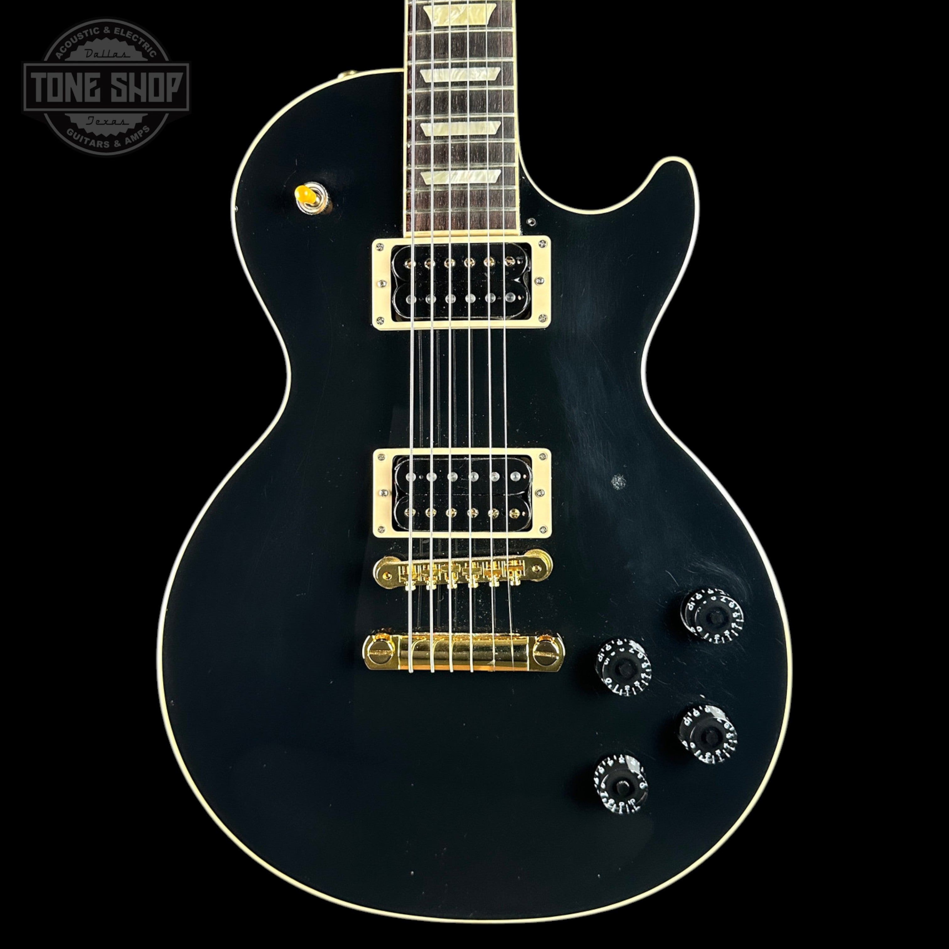 Used 2024 Gibson Les Paul Classic Ebony w/case TSU25381 – Tone