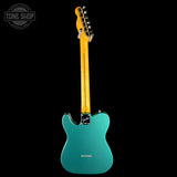Full back of Used 2025 Fender Hot Shot Telecaster Green.