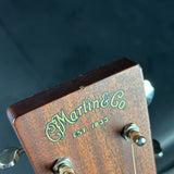 Wear on headstock of Used 2015 Martin 00 Jeff Tweedy w/Fishman PU.