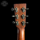 Back of headstock of Used 2015 Martin 00 Jeff Tweedy w/Fishman PU.