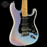 Front angle of Used 2024 Fender 70th Anniversary American Ultra II Stratocaster Amethyst.