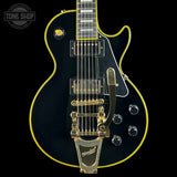 Front of Used Epiphone Joe Bonamassa '59 Les Paul Antique Ebony.
