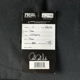 PRS Guitars label on a guitar case with product details.