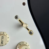 Wear on switch for Used 1988 MIJ Squier Black.