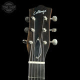 Headstock of Collings 470-JL Red.