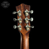 Back of headstock of Collings 470-JL Red.