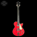 Full front of Collings 470-JL Red.