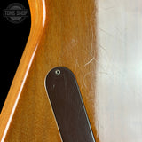 Wear on back of Vintage 1978 Gibson Explorer Natural.