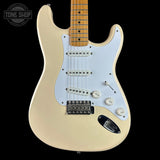 Front of Used 1996 Fender Jimmy Vaughan White.