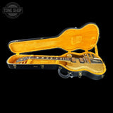 Gibson Custom Limited 64 SG Standard Korina Antique Natural Maestro Vibrola VOS in case.