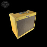 Front angle of Used Fender Blues Jr 15w 1x12 Amp.