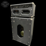 Full back of Used Two Rock / K&M Jade 50w Guitar Amp w/ Matching 2x12 Cabinet.