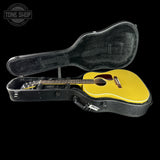 Gibson Custom Made 2 Measure J-45 All Mahogany TV Yellow LR Baggs VTC in case.