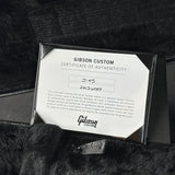 Certificate of authenticity for Gibson Custom Made 2 Measure J-45 All Mahogany TV Yellow LR Baggs VTC.