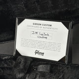 Certificate of authenticity for Gibson Custom Made 2 Measure J-45 Standard Long Scale Vintage Sunburst.