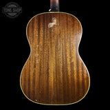 Back of Vintage 1965 Gibson LG-1 Sunburst Factory Double Pickguard.
