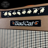 Logo for Bad Cat x Powers Electric Cub V 40 Vintage Palomino Handwired EL34 40w 1x12 Tube Combo.