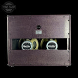 Back of Bad Cat TSG Exclusive Era 212X Purple Sparkle 2x12 Speaker Cabinet.