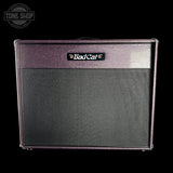 Front of Bad Cat TSG Exclusive Era 212X Purple Sparkle 2x12 Speaker Cabinet.