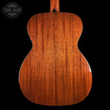 Back of Used 2005 Collings OM2H All Mahogany.