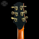 Back of headstock of Used 2012 Bramburg JSB Natural.