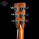 Back of headstock of Vintage 1960 Martin 000-28.