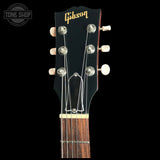 Headstock of Used 2019 Gibson SG Junior Cherry.