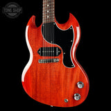 Front angle of Used 2019 Gibson SG Junior Cherry.