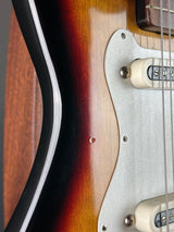 Ding on body of Used 1960s Guyatone "Tokyo Sound Company" Saturn 530.