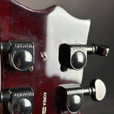Wear on headstock of Used LTD Viper-400 Natural.