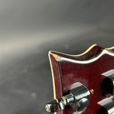 Wear on headstock of Used LTD Viper-400 Natural.