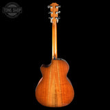 Full back of Used 2022 Taylor 514ce Sunburst.