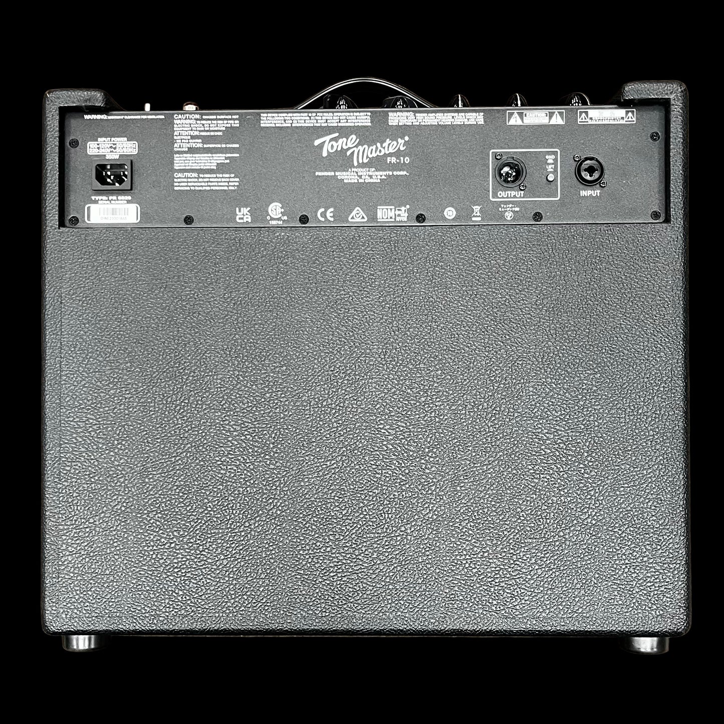 Back of Used Fender Tone Master FR-10 TFW2677